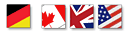 Flagge Land Sprache Icons