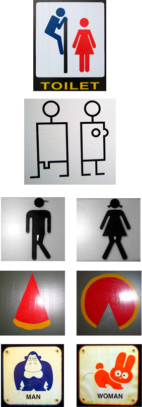 Icons und Piktogramme Mann Frau