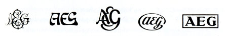 Logo Geschichte AEG