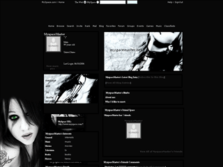 Webdesign Myspace Profil