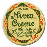 Nivea Logo Verpackung Design - Jahr 1991