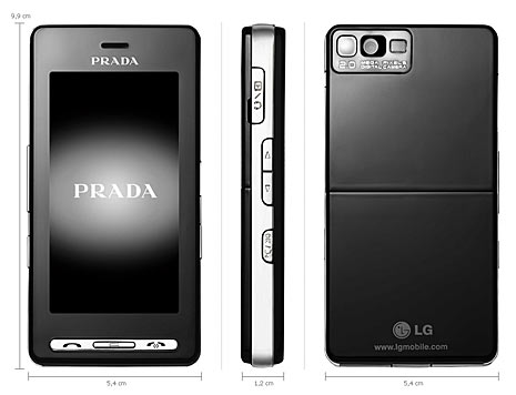Handy Prada phone by LG